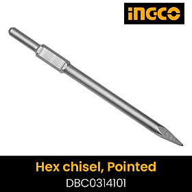 Mua  CHÍNH HÃNG  Mũi đục nhọn đuôi lục giác DBC0314101 INGCO