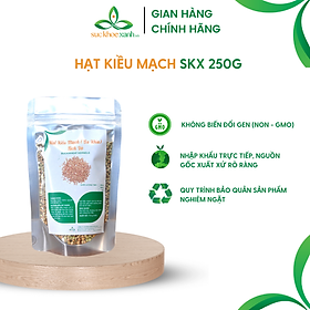 Nhân Hạt Kiều Mạch (Ba Khía) Sức Khỏe Xanh Giàu Dinh Dưỡng Túi 250g Nhập khẩu chính ngạch từ Trung Quốc