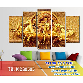 Mua tranh treo tường mã đáo thành công 3D-04