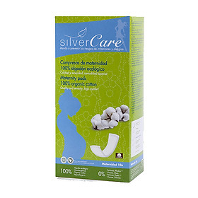 Băng vệ sinh hữu cơ dành cho phụ nữ sau sinh Silvercare 10 miếng