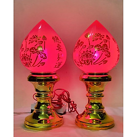 Mua Đèn thờ trái đào cao 16  18  25  30 cm
