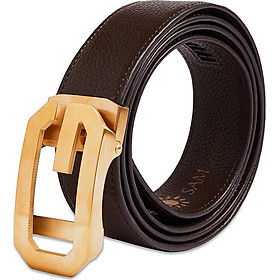 Dây nịt nam - Thắt lưng nam da SAM leather SFDN008GFV, Men's belts