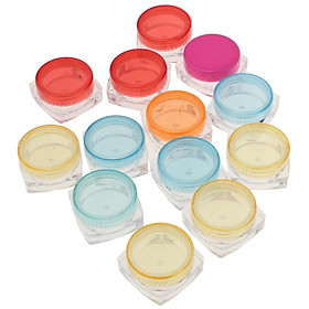 20 Pcs Refillable Empty Makeup Cosmetic Sample Container Jars Pot for Travel