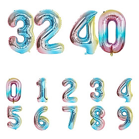 Wedding Marriage Decoration Balloons 32 Inch Large Digital Balloons Decoration
