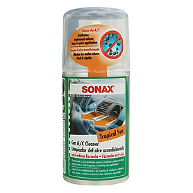 Chất Làm Sạch Và Khử Mùi Dàn Lạnh Điều Hòa Dạng Hơi Sonax A/C Cleaner 323 100 (100ml)
