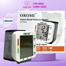 Máy đo huyết áp điện tử cổ tay OROMI GT-701C - Bảo hành chính hãng 3 năm
