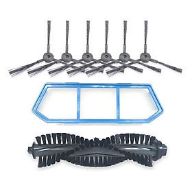 Filter SET Replacement for ILIFE A4 A4S Vacuum Cleaner 6xSide Brushes