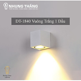Mua Đèn Gắn Tường Trang Trí Decor Ngoài Trời  Trong Nhà DT-1877 Tròn  DT-1840 Vuông - Led Siêu Sáng 5w - Chống Nước IP65 - Có Video