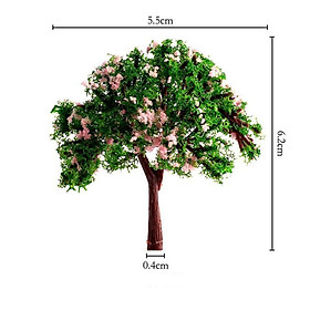 Mua Mẫu mô hình cây hoa phượng đỏ tươi để trang trí nhà búp bê  tiểu cảnh  bonsai(TREE-06)