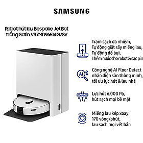 Mua Robot hút bụi lau nhà Samsung VR7MD96514G/SV - Hàng Chính Hãng