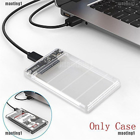 Khay Đựng Ổ Cứng Ngoài 2.5in SATA USB SSD Có Đèn led