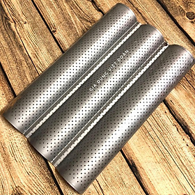 Mua Khay / vỉ nướng BÁNH MÌ  BAGUETTE lượn sóng. Loại 3 và 4 sóng dùng lò nướng MINI. Sp chống dính đẹp hoàn hảo dễ vệ sinh