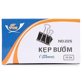 Kẹp Bướm TTH 225 (12 Cái/ Hộp) - 25mm