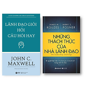 Hình ảnh Combo Sách: Lãnh Đạo Giỏi Hỏi Câu Hỏi Hay + Những Thách Thức Của Nhà Lãnh Đạo