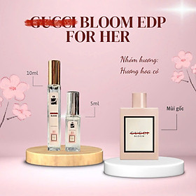 Tinh dầu nước hoa dạng xịt 5ml & 10ml Guci Bloom For Her (mùi nữ)