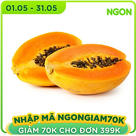 Chỉ Giao HCM - Đu đủ vàng Trái - 1 - 1.5Kg