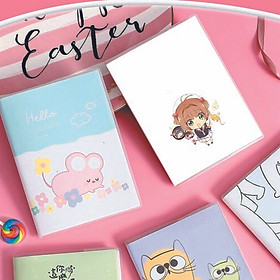 Sổ tay A5 IN HÌNH Cardcaptor Sakura - Thủ Lĩnh Thẻ Bài anime chibi