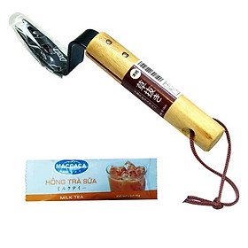 Mua Dụng Cụ Nhổ Cỏ Kèm Cào Đất Nhật Bản 19cm + Tặng Hồng Trà Sữa (Cafe) Maccaca 20g
