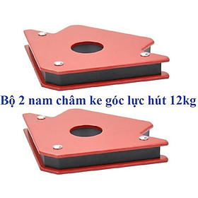 2 KE GÓC NAM CHÂM LỰC HÚT 12KG-25LBS