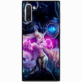 Ốp lưng dành cho Samsung Note 8 - Note 9 - Note 10 - Note 10 Plus mẫu Mỹ Nữ Tóc Hồng