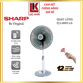 Mua Quạt lửng Sharp PJ-L40RV-LG  3 cánh - 50W  Remote - Hàng chính hãng - Bảo hành 12 tháng