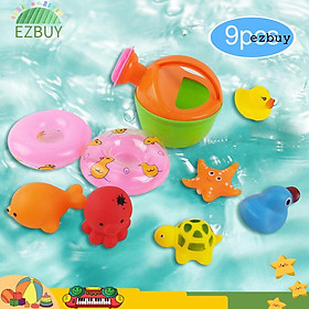 Mua Set 9 Đồ Chơi Động Vật Nổi Trên Mặt Nước Cho Bé Chơi Khi Tắm
