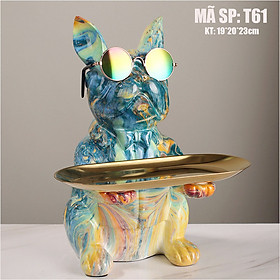 Mua Chú chó bê đồ decor độc đáo - Đồ trang trí nhà cửa đẹp - Mã T61