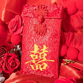 Bao Lì Xì Cưới Bằng Vải June Bride