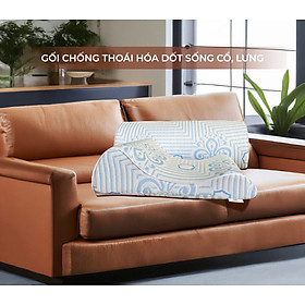Mua COMBO gối kê chống thoái hóa đốt sống cổ và gối kê lưng chống thoát vị đĩa đệm CHÍNH HÃNG - BẢO HÀNH 12 tháng