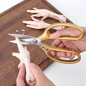 Mua KÉO CẮT GÀ NHẬT LƯỠI DẦY ĐA NĂNG SIÊU ĐẸP ( BÁN BUÔN GIẤY GẤU TRÚC )