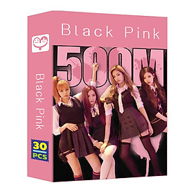 Lomo card Black Pink