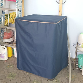 Mua  Vải Dù Xịn Không Nổ Vỏ  Áo Trùm Máy Giặt Cửa Trên Bọc Máy Giặt Cửa Đứng Vải Dù Siêu Bền Chống Thấm Chống Nắng Cho Máy 9 Đến 11kg Kích Thước 65x65x90 cm