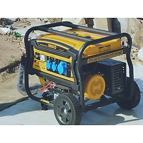 MÁY PHÁT ĐIỆN ĐỘNG CƠ XĂNG 6.5KVA 4 THÌ, OHV, 13HP INGCO GE65006- HÀNG CHÍNH HÃNG