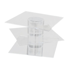 Acrylic Cake Stand 3 Tier Flower Organizer for Wedding Thanksgiving Birthday
