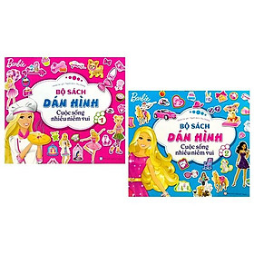 Bộ Dán Hình Barbie - Cuộc Sống Nhiều Niềm Vui (Bộ 2 Cuốn)