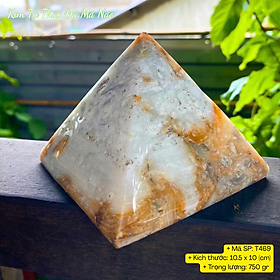 Kim tự tháp đá mã não NHASAN Hỗ trợ thiền định, giảm stress