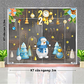 Mua Decal trang trí NOEL 2024 combo số 54