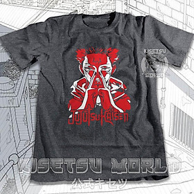 Áo phông JUJUTSU KAISEN ITADORI YUUJI SUKUNA Baju Karakter Jepang x 6142 Kisetsu