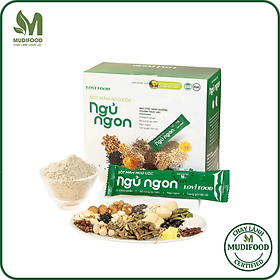 Bột Mầm Ngũ Cốc Ngủ Ngon Lovifood 450g (25 gói x 18g) - Giúp Ngủ Ngon Hơn, Tốt Cho Sức Khỏe