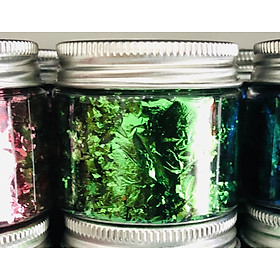 Mua Hũ 30ml Nhũ tấm kim loại nhuyễn bắt sáng diy epoxy resin