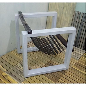 Mua Ghế lười  thư giãn  sofa đơn IKLV  dùng ngoài trời  phòng khách  phòng ngủ  Gỗ wenge cao cấp  kiểu thiết kế 2020. trắng