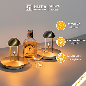 Đèn Bàn Led Quầy Bar HUTA Light For Life RESCHUONG Cao Cấp Sang Trọng Cảm Ứng Hồng Ngoại, Ánh Sáng Vàng Trang Trí Nhà Hàng, Bàn Ăn, Sự Kiện