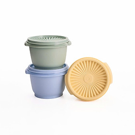 Bộ 3 hộp đựng thực phẩm Tupperware trữ khô và mát