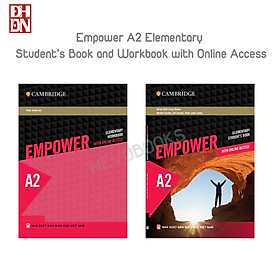 Combo sách Empower A2 Elementary Student’s Book and Workbook with Online Access