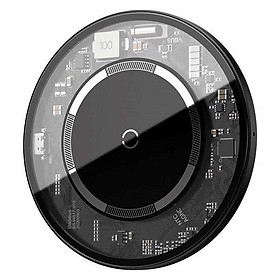 Mua Baseus -BaseusMall VN Đế sạc nhanh không dây 15W Baseus Simple Wireless Charger (Hàng chính hãng