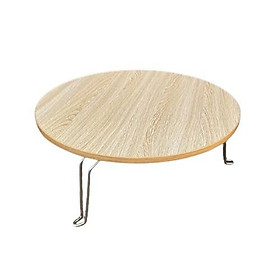Mua Bàn xếp học sinh làm từ gỗ hình tròn đường kính 59cm  gấp  xếp lại gọn gàng