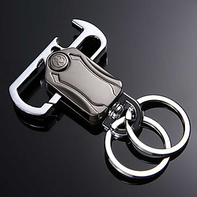 Móc khóa ô tô xe máy Spinner xả Stress kiêm dụng cụ mở nắp chai