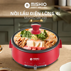 Mua Nồi lẩu điện lòng 4L có thể tách rời Mishio MK348-Hàng chính hãng