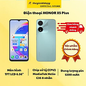 Mua Điện thoại HONOR X5 Plus - Hàng Chính Hãng