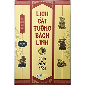 Download sách Lịch cát tường bách linh 2019-2020-2021 (Tặng kèm 1 bookmark như hình ngẫu nhiên)